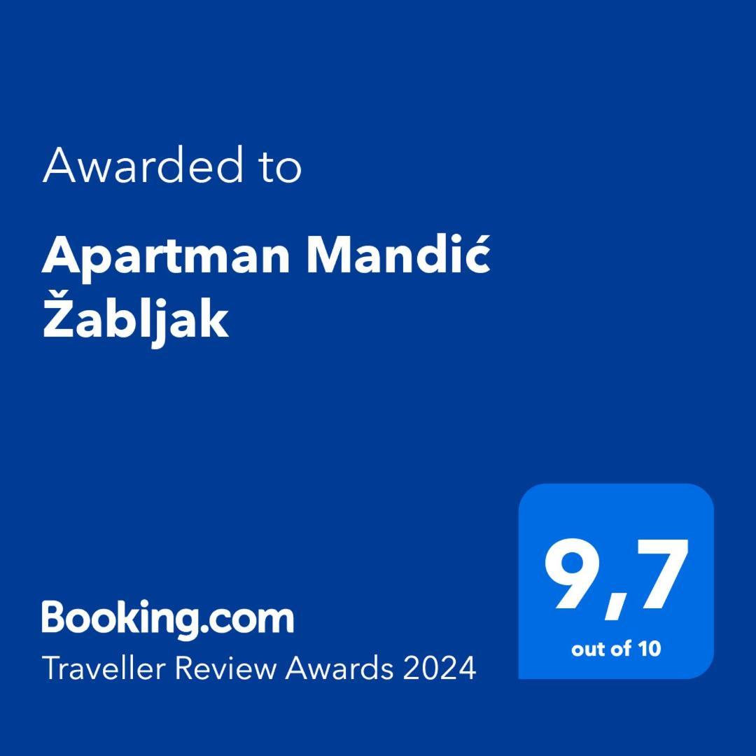 Apartman Mandic Zabljak Exteriér fotografie